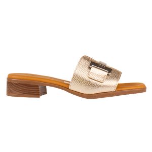 Oh! My Sandals  Flat Sandals- 5890 - Gold